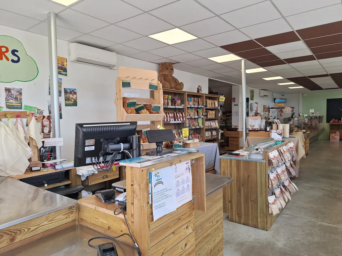 Intérieur du magasin Pré Délissieu